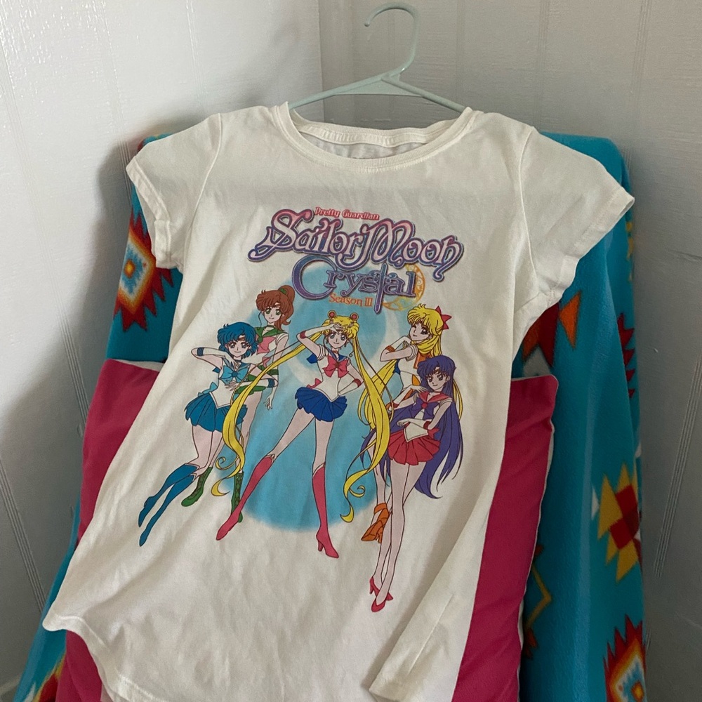 Sailor Moon Crystal Kids White T-Shirt